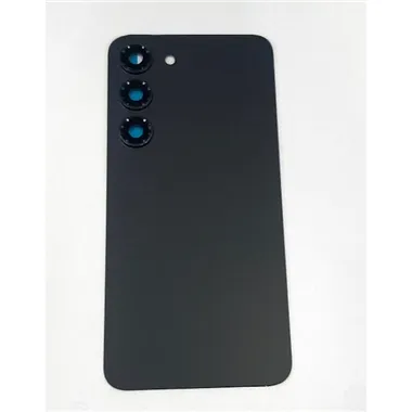 Tapa trasera o tapa bateria negra para Samsung Galaxy S23 SM-S911 mas cubierta camara