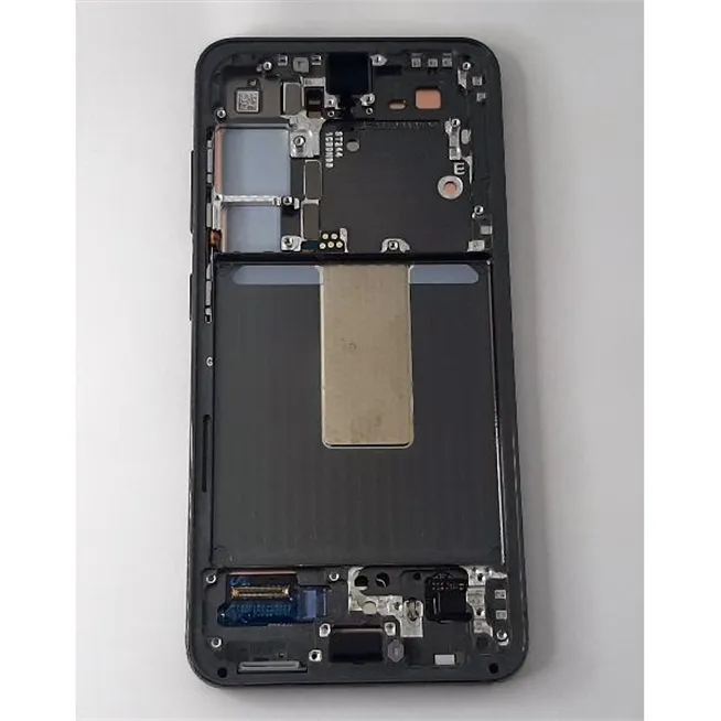 Pantalla lcd para Samsung Galaxy S23 SM-S911B mas tactil negro mas marco verde Service Pack GH82-30481C GH82-30481C
