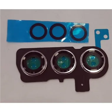 set 3 lente camara para Samsung Galaxy S23 SM-S911 mas cubierta camara morada calidad premium