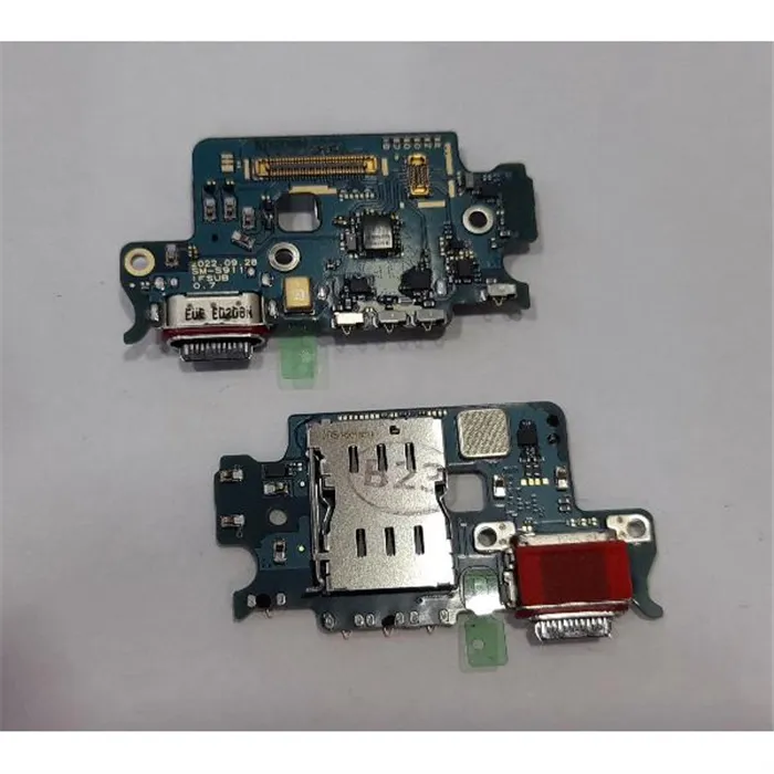 Flex puerto carga para Samsung Galaxy S23 SM-S911B GH96-15629A mas lector sim Service Pack