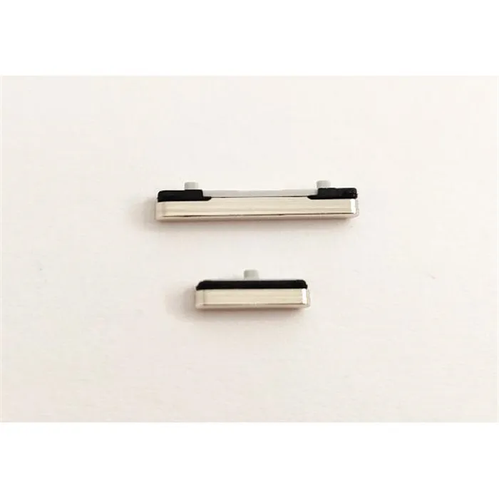 Set 2 botones plata para Samsung Galaxy S23 S911B S23 Plus S916B calidad premium