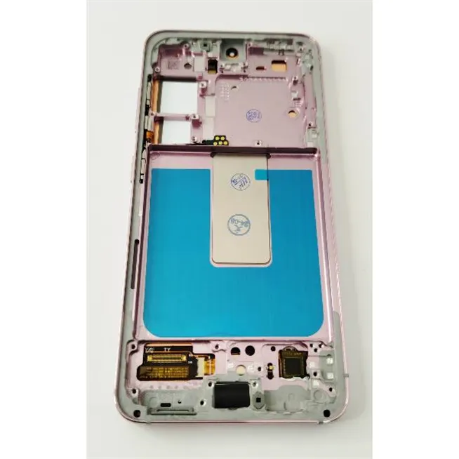 Pantalla lcd para Samsung Galaxy S23 S911B mas tactil negro con marco morado calidad Oled