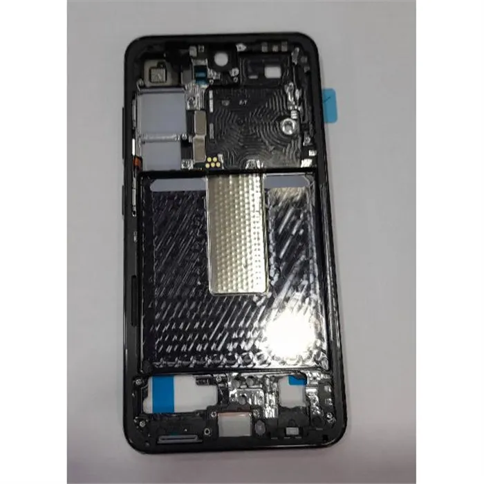 Carcasa central o marco negro para Samsung Galaxy S23 SM-911 GH96-15624A Service Pack