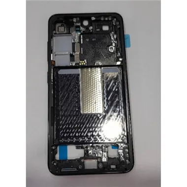 Carcasa central o marco negro para Samsung Galaxy S23 SM-911 GH96-15624A Service Pack