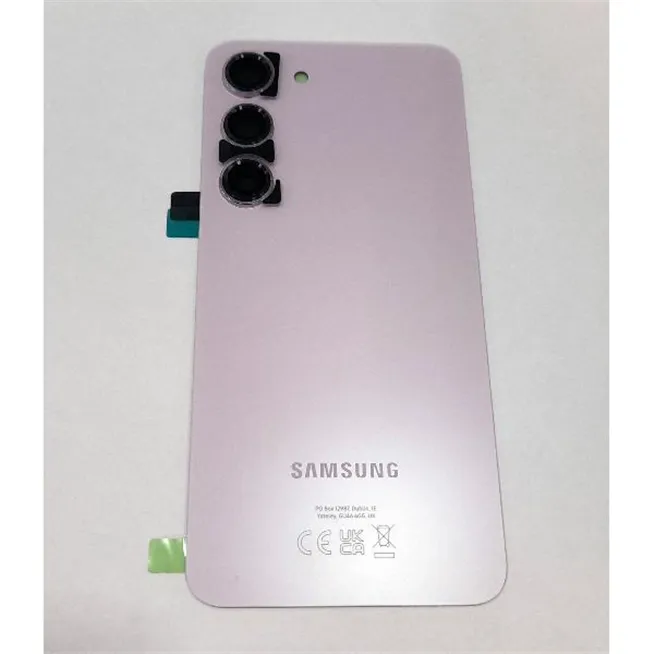 Tapa trasera o tapa bateria violeta para Samsung Galaxy S23 SM-911 GH82-30393D mas cubierta camara Service Pack