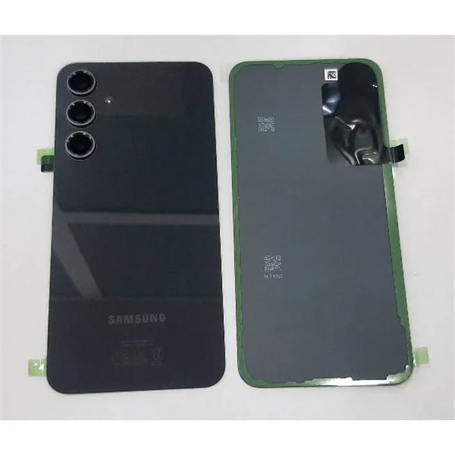 Tapa trasera o tapa bateria negra para Samsung Galaxy S23 FE SM-S711 GH82-32787A mas cubierta camara Service Pack