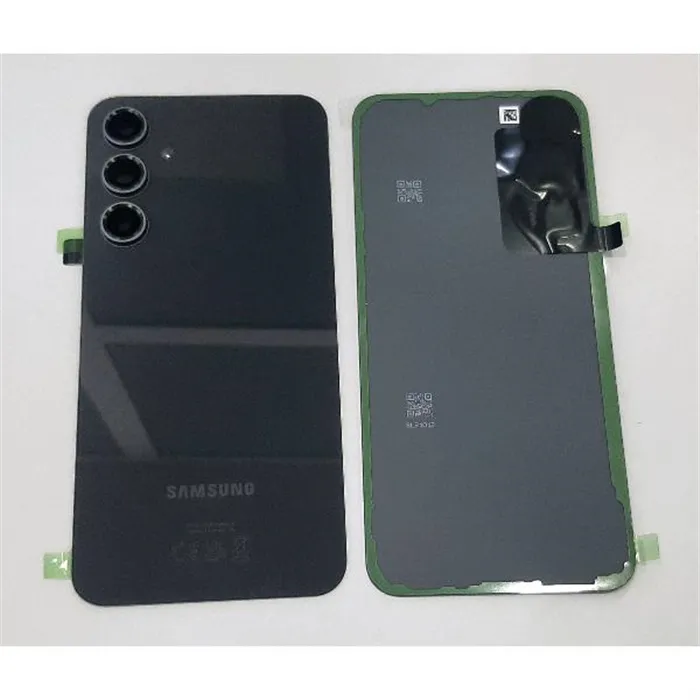 Tapa trasera o tapa bateria negra para Samsung Galaxy S23 FE SM-S711 GH82-32787A mas cubierta camara Service Pack