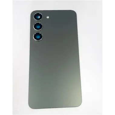 Tapa trasera o tapa bateria verde para Samsung Galaxy S23 SM-S911 mas cubierta camara