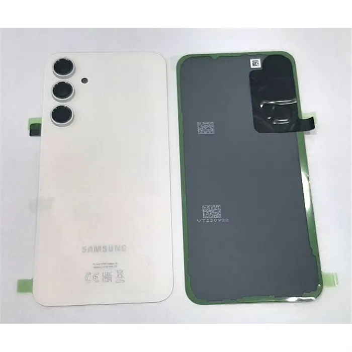 Tapa trasera o tapa bateria blanca para Samsung Galaxy S23 FE SM-S711 GH82-32787B mas cubierta camara Service Pack
