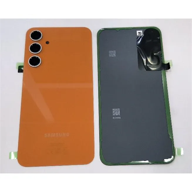 Tapa trasera o tapa bateria naranja para Samsung Galaxy S23 FE SM-S711 GH82-32787F Service Pack
