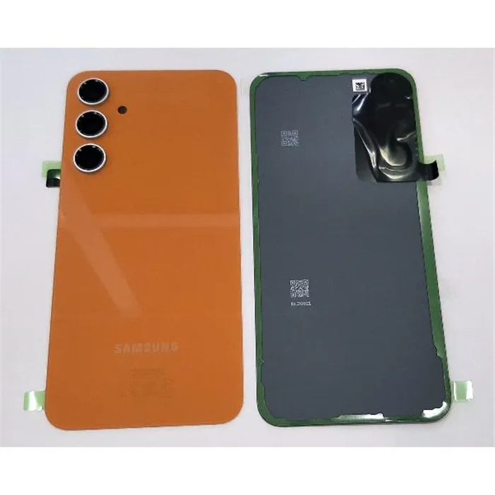 Tapa trasera o tapa bateria naranja para Samsung Galaxy S23 FE SM-S711 GH82-32787F Service Pack