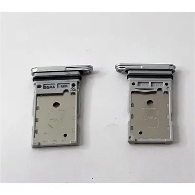 Soporte o bandeja dual sim blanca para Samsung Galaxy S23 FE SM-S711 calidad premium