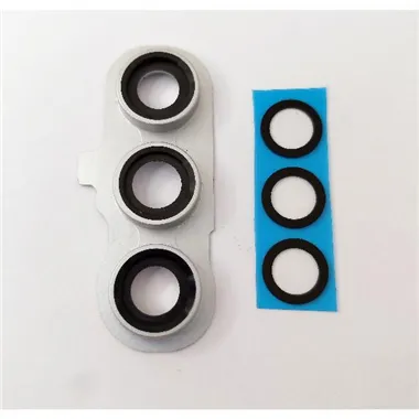 Lente de camara con marco blanco para Samsung Galaxy S23 FE S711 calidad premium