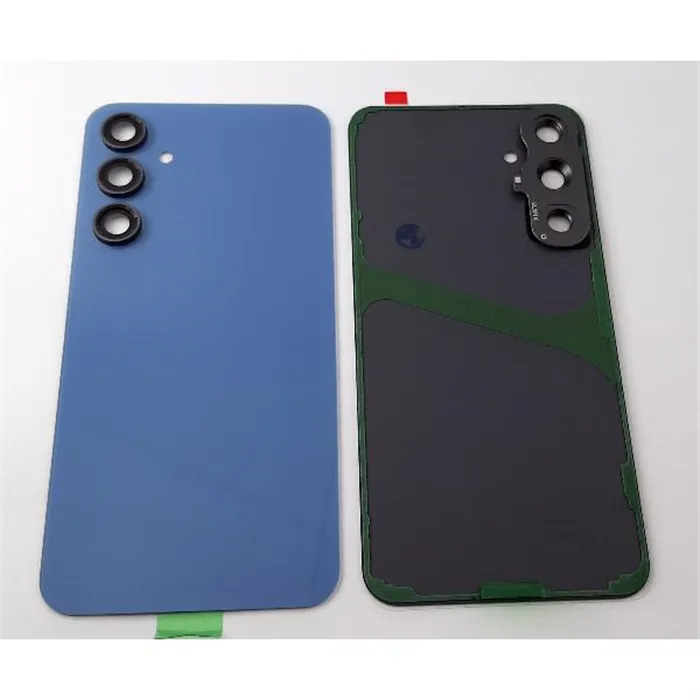 Tapa trasera o tapa bateria azul para Samsung Galaxy S23 FE SM-S711 mas cubierta camara