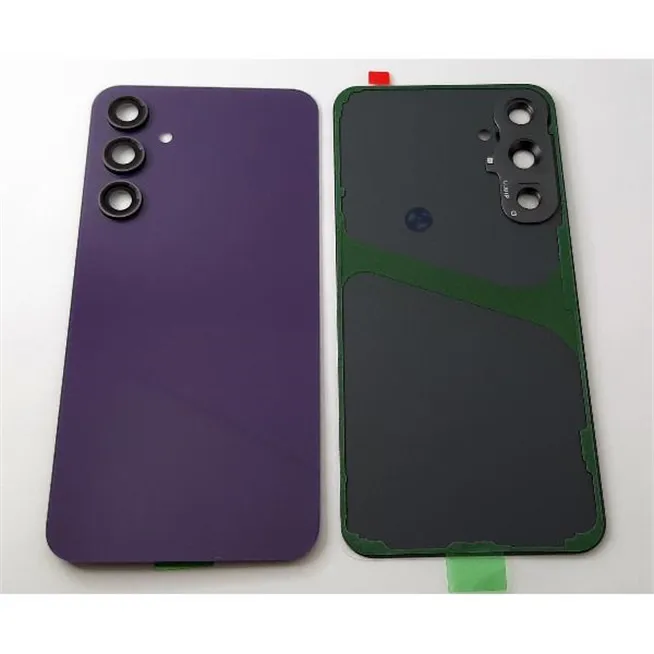 Tapa trasera o tapa bateria purpura para Samsung Galaxy S23 FE SM-S711 mas cubierta camara