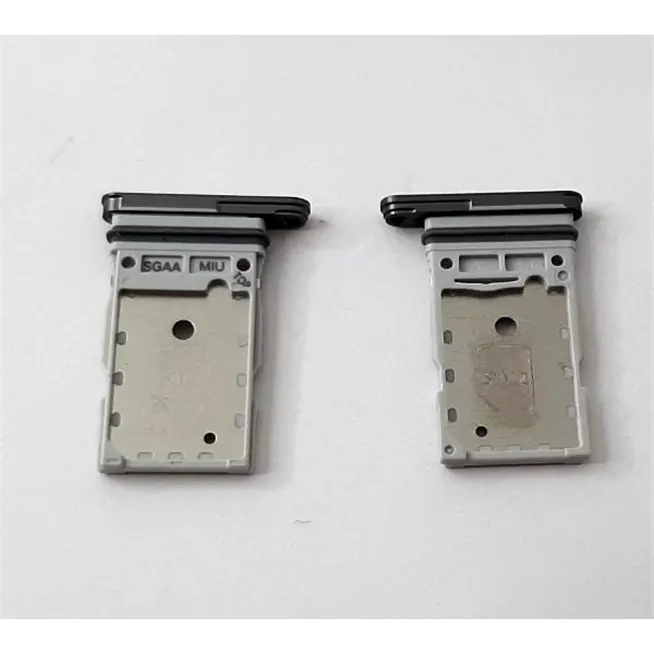 Soporte o bandeja dual sim negra para Samsung Galaxy S23 FE S711 calidad premium