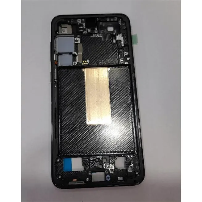 Carcasa central o marco negro para Samsung Galaxy S23 Plus SM-S916 GH96-15838A Service Pack