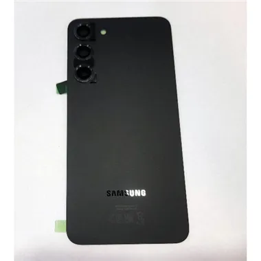 Tapa trasera o tapa bateria negra para Samsung Galaxy S23 Plus SM-S916 GH82-30388A mas cubierta camara Service Pack