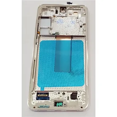 Pantalla lcd para Samsung Galaxy S23 Plus S916B mas tactil negro con marco plata calidad premium