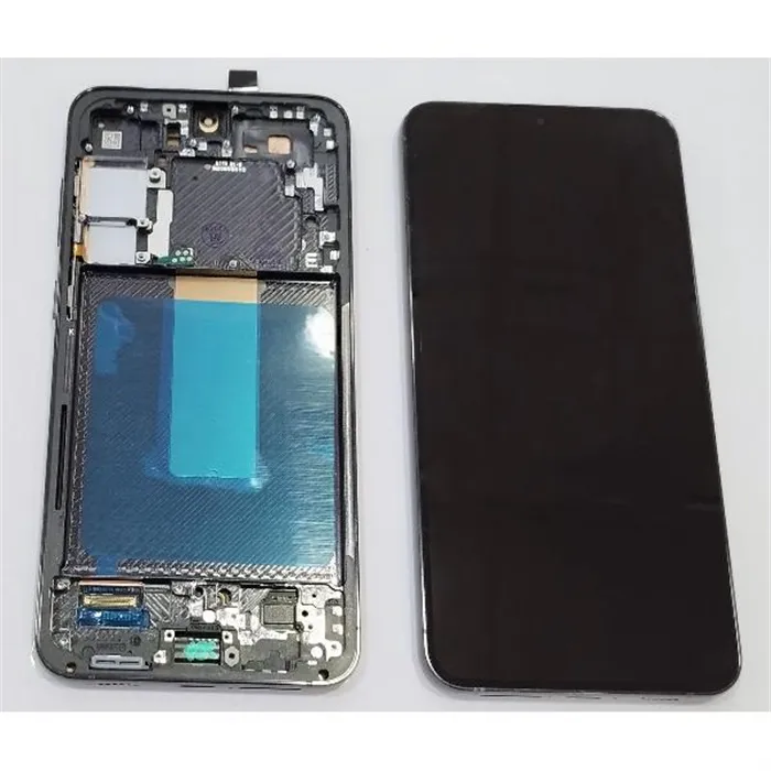 Pantalla lcd para Samsung Galaxy S23 Plus S916B mas tactil negro con marco negro calidad premium