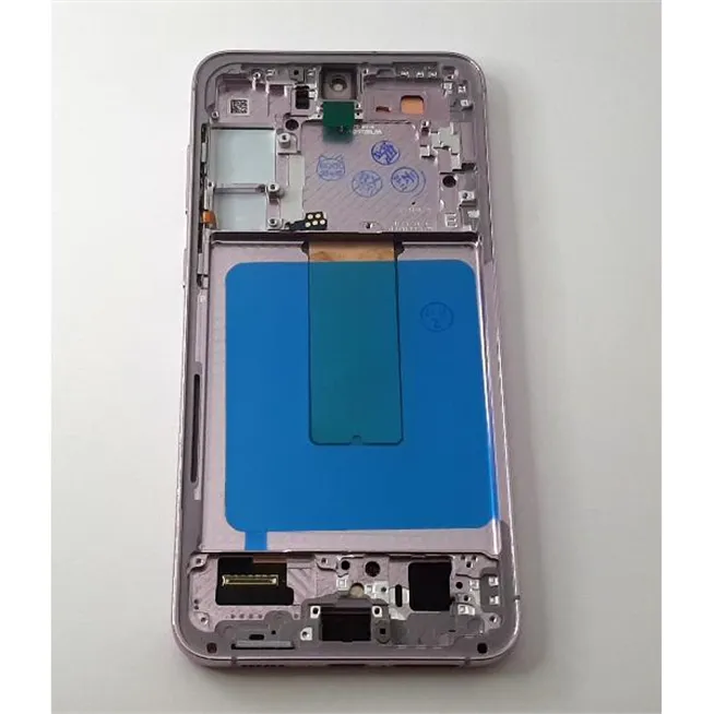 Pantalla oled para Samsung galaxy S23 Plus SM-S916 mas tactil negro mas marco purpura compatible