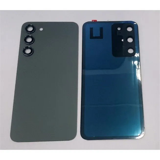 Tapa trasera o tapa bateria verde para Samsung Galaxy S23 Plus SM-S916 mas cubierta camara