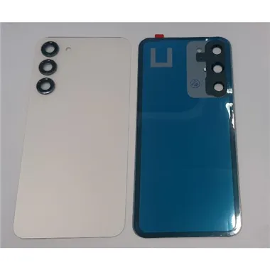 Tapa trasera o tapa bateria blanca para Samsung Galaxy S23 Plus SM-S916 mas cubierta camara