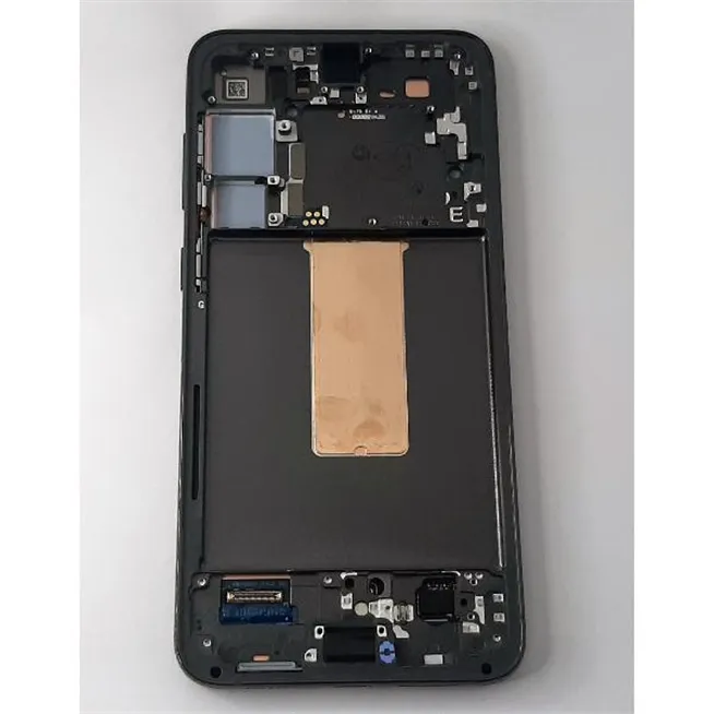 Pantalla lcd para Samsung galaxy S23 Plus SM-S916 GH82-30477C mas tactil negro mas marco verde Service Pack
