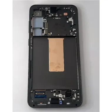 Pantalla lcd para Samsung galaxy S23 Plus SM-S916 GH82-30477C mas tactil negro mas marco verde Service Pack