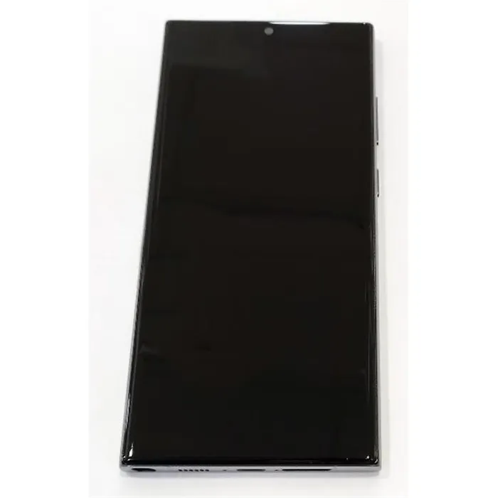 Pantalla TFT para Samsung Galaxy S23 Ultra S918B mas tactil negro con marco verde compatible