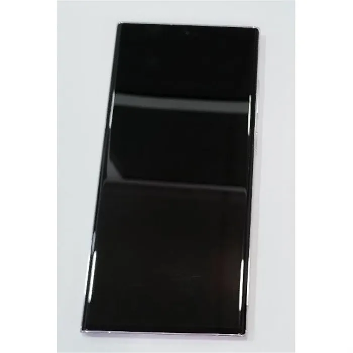 Pantalla lcd para Samsung Galaxy S23 Ultra S918B mas tactil negro con marco morado calidad premium