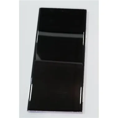 Pantalla lcd para Samsung Galaxy S23 Ultra S918B mas tactil negro con marco morado calidad premium