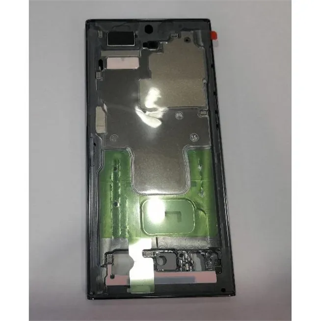 Carcasa central o marco verde para Samsung Galaxy S23 Ultra SM-S918 GH96-15833C Service Pack
