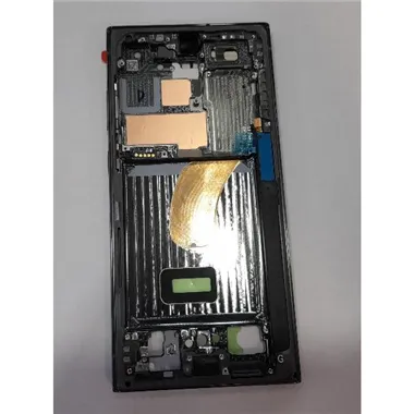 Carcasa central o marco verde para Samsung Galaxy S23 Ultra SM-S918 GH96-15833C Service Pack