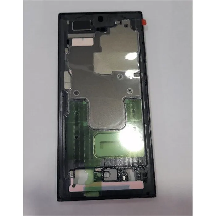 Carcasa central o marco negro para Samsung Galaxy S23 Ultra SM-S918 GH96-15833A Service Pack