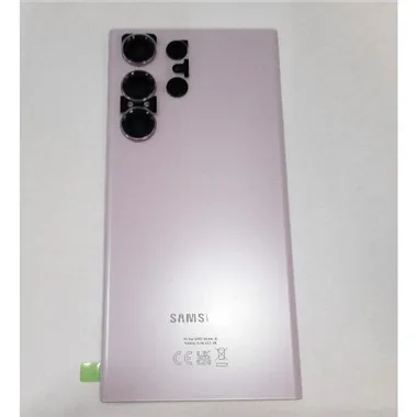Tapa trasera o tapa bateria lavanda para Samsung Galaxy S23 Ultra SM-S918 GH82-30400D mas cubierta camara Service P