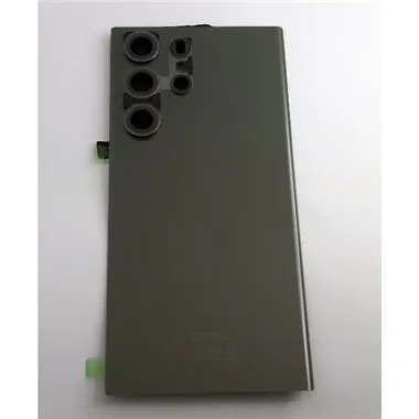Tapa trasera o tapa bateria verde para Samsung Galaxy S23 Ultra 5G SM-S918B GH82-30400C Service Pack