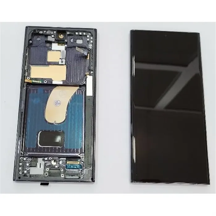Pantalla lcd para Samsung Galaxy S23 Ultra S918B mas tactil negro con marco negro calidad premium