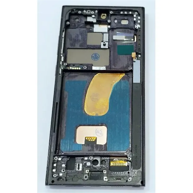 Pantalla TFT para Samsung Galaxy S23 Ultra S918B mas tactil negro con marco negro compatible