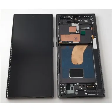Pantalla oled para Samsung Galaxy S23 Ultra SM-S918 mas tactil negro mas marco negro compatible
