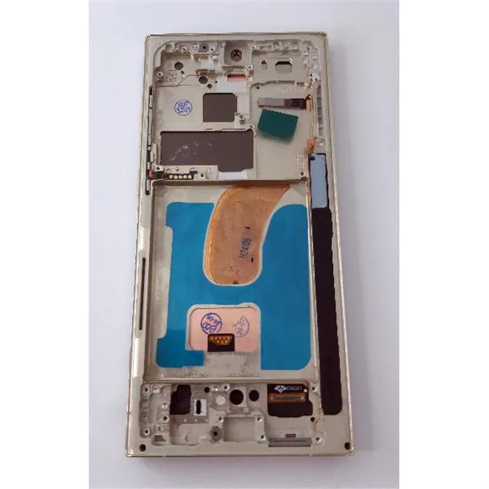 Pantalla lcd para Samsung Galaxy S23 Ultra S918B mas tactil negro con marco plata calidad TFT