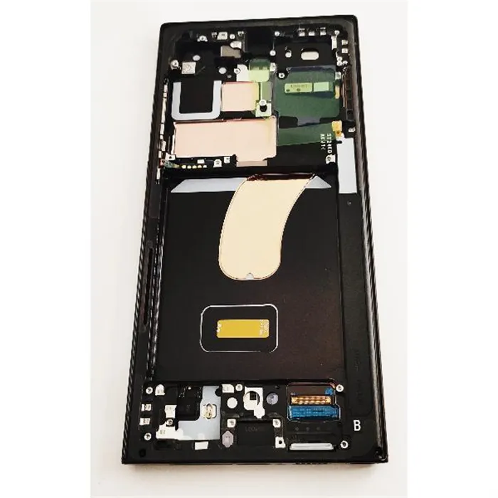 Pantalla LCD mas tactil negro para Samsung Galaxy S23 ultra 5G SM-s918B GH82-30465E mas marco gris grafito Service