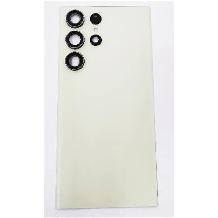 Tapa trasera o tapa bateria verde para Samsung Galaxy S23 Ultra SM-S918 mas cubierta camara