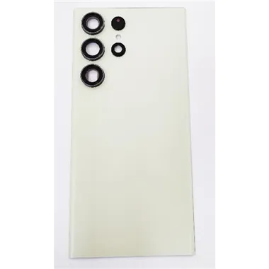 Tapa trasera o tapa bateria verde para Samsung Galaxy S23 Ultra SM-S918 mas cubierta camara