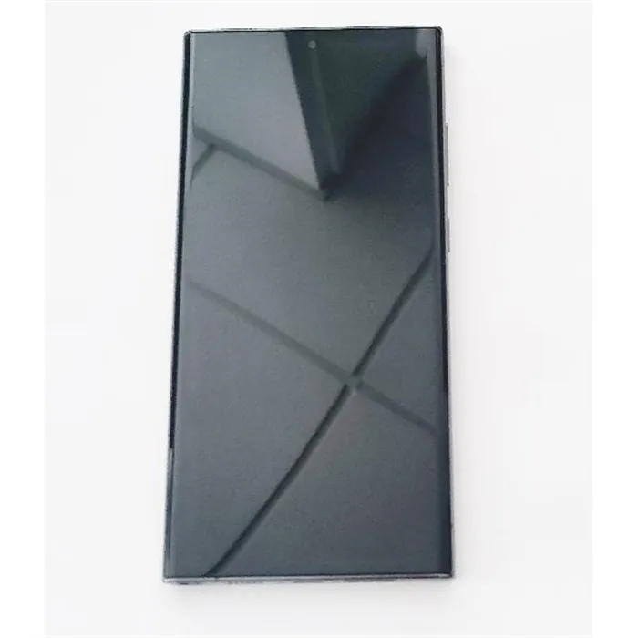 Pantalla LCD mas tactil negro para Samsung Galaxy s23 ultra SM-S918B GH82-30466C mas marco verde service pack