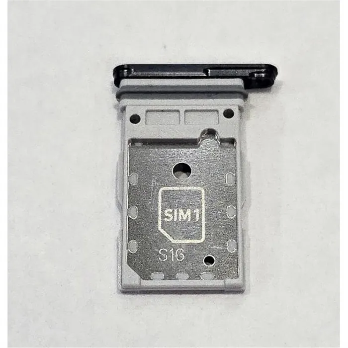 Soporte o bandeja sim negra Dual sim para Samsung Galaxy S24 FE 5G S721 calidad premium