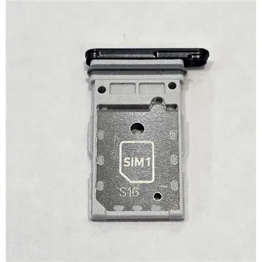 Soporte o bandeja sim negra Dual sim para Samsung Galaxy S24 FE 5G S721 calidad premium
