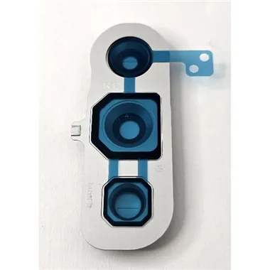 Cristal de camara para Samsung Galaxy S24 FE 5G S721 con marco plata calidad premium