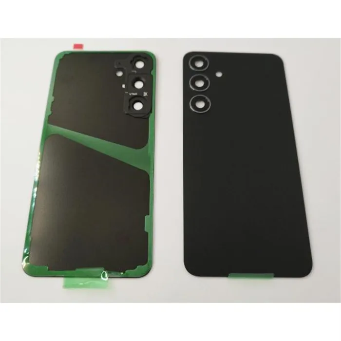 Tapa trasera o tapa bateria negra para Samsung Galaxy S24 Plus S926 con lente de camara