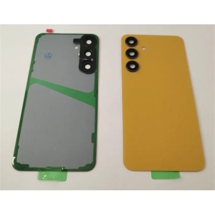 Tapa trasera o tapa bateria naranja para Samsung Galaxy S24 Plus S296 mas lente de camara